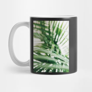 Plant, Leaf, Nature, Green, Landscape,Scandinavian art, Modern art, Wall art, Print, Minimalistic, Modern Mug